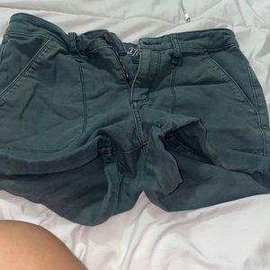 Green shorts